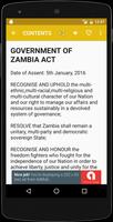 Zambian Constitution capture d'écran 2