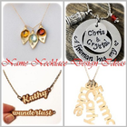 Name Necklace Design Ideas icône