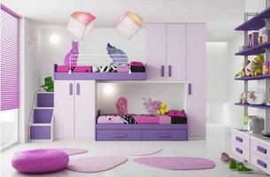 Interior Design Child Bedroom পোস্টার