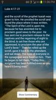 Jesus Speaks: Daily Bible Free poster