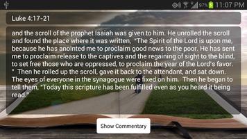 Jesus Speaks: Daily Bible Free screenshot 1