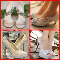 Bridal Shoe Design penulis hantaran