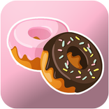 เด็กอ้วนวิ่ง กินโดนัท