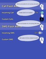 Best Flash Alerts On Call/SMS Affiche