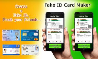 Fake ID Card Maker Prank پوسٹر