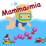 Mamma mia. Swimming baby!