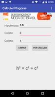 Calcule Pitágoras poster