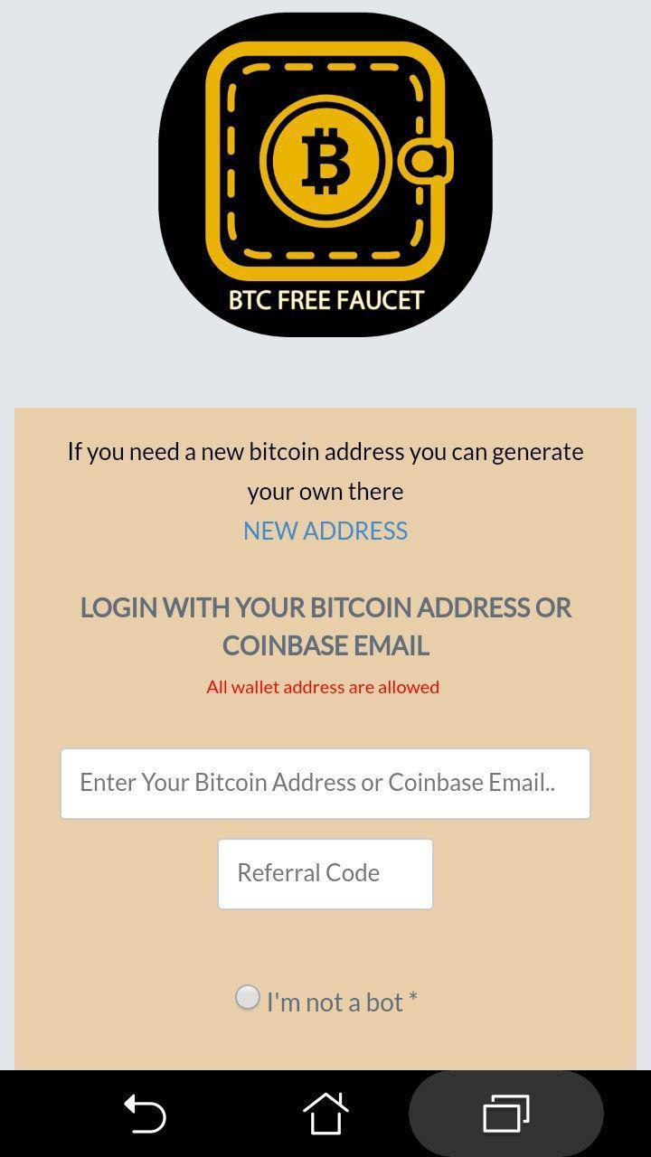 Btc Free Faucet Earn Free Bitcoin For Android Apk Download - 