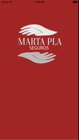Marta Pla Seguros Affiche