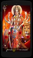Durga Maa Live Wallpaper imagem de tela 2