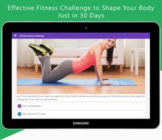 30 Day Fitness Challenge ảnh chụp màn hình 2