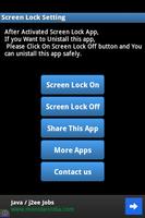 برنامه‌نما Touch Screen Off and Lock عکس از صفحه