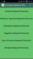 Computer Keyboard Shortcuts โปสเตอร์