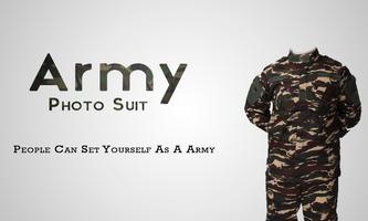 Poster Army Photo Suit