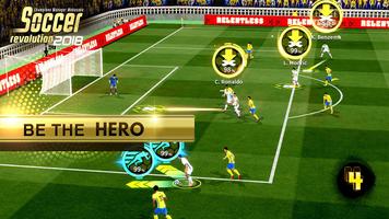 Soccer Revolution 2018: 3D Real Player MOBASAKA Ekran Görüntüsü 1