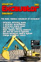 Excavator Simulator PRO - S Affiche