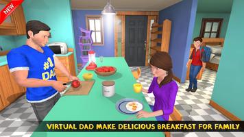 Virtual Father Single Dad Family Simulator स्क्रीनशॉट 1