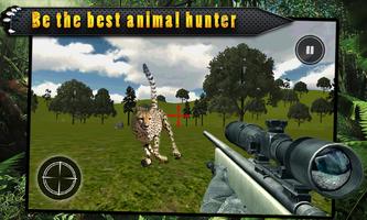 Poster Wild Animals Safari Hunter 3D