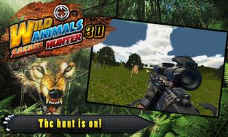 2 Schermata Wild Animals Safari Hunter 3D