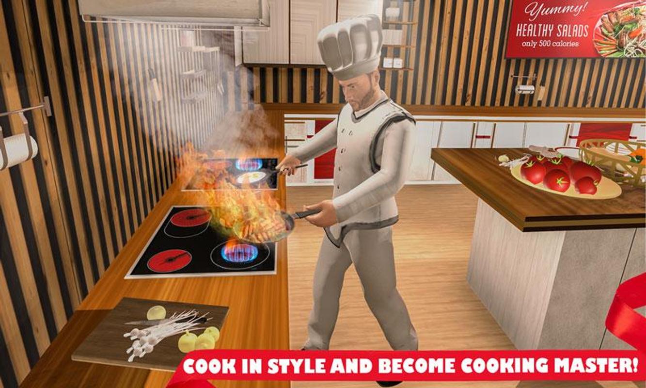 Android  Real Cooking  Game  3D Virtual Kitchen  Chef APK  