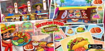 Mexican Food Kitchen Story Chef Cooking Games