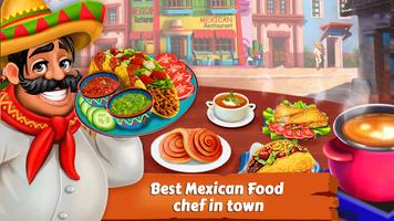 Mexican Food Kitchen Story Chef Cooking Games পোস্টার