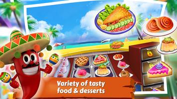 1 Schermata Mexican Food Kitchen Story Chef Cooking Games