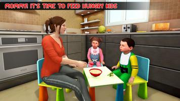 Virtual Mommy New Born Twins Baby Care Family Fun capture d'écran 3