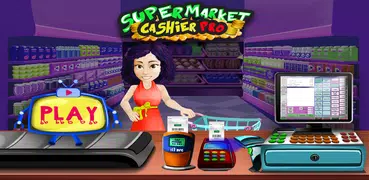Supermarket Cash Register - Girls Cashier Games