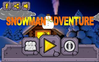 Snowman adventure poster