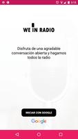 We In Radio Affiche