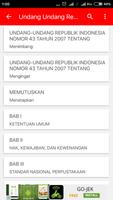 Undang Undang Indonesia स्क्रीनशॉट 2