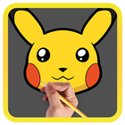 How To Draw Pokemon Characters biểu tượng