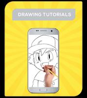 How To Draw Pokemon Characters syot layar 1