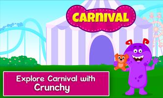 Monster's Carnival: Fun Play In The Amusement Park الملصق