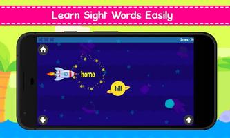 Kindergarten Sight Word Games - Learn Sight Words capture d'écran 1