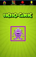 Monster Fun Games: Kids - FREE الملصق