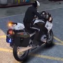 Real Snowy Police  Motobike Race Simulator 2019 3D APK