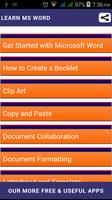 MS Word Full Course Affiche