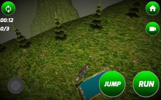 Big Forest Wolf Simulator imagem de tela 2