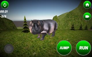 Big Hippopotamus Simulator screenshot 2