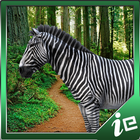 Angry Zebra Simulator icône