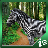 Angry Zebra Simulator ícone