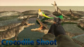 Crocodile Attack : Animal Hunting Sea Rescue Cartaz
