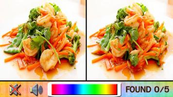 Find Difference Food poster