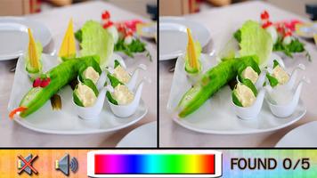 برنامه‌نما Find Difference Food عکس از صفحه