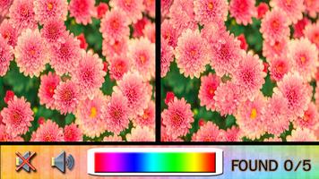 Find Difference fleur capture d'écran 1