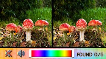 Trouver Différence champignons capture d'écran 1