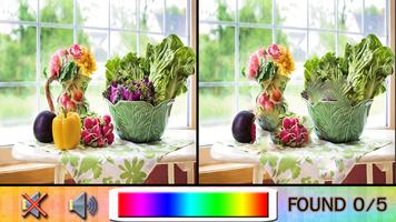 Find Difference Vegetable capture d'écran 3