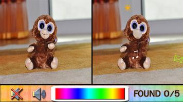 Encontrar macaco Diferença imagem de tela 3